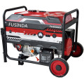 Fusinda 7kw Electric Portable Petrol Generator Set with Handle and Non Flat Wheels